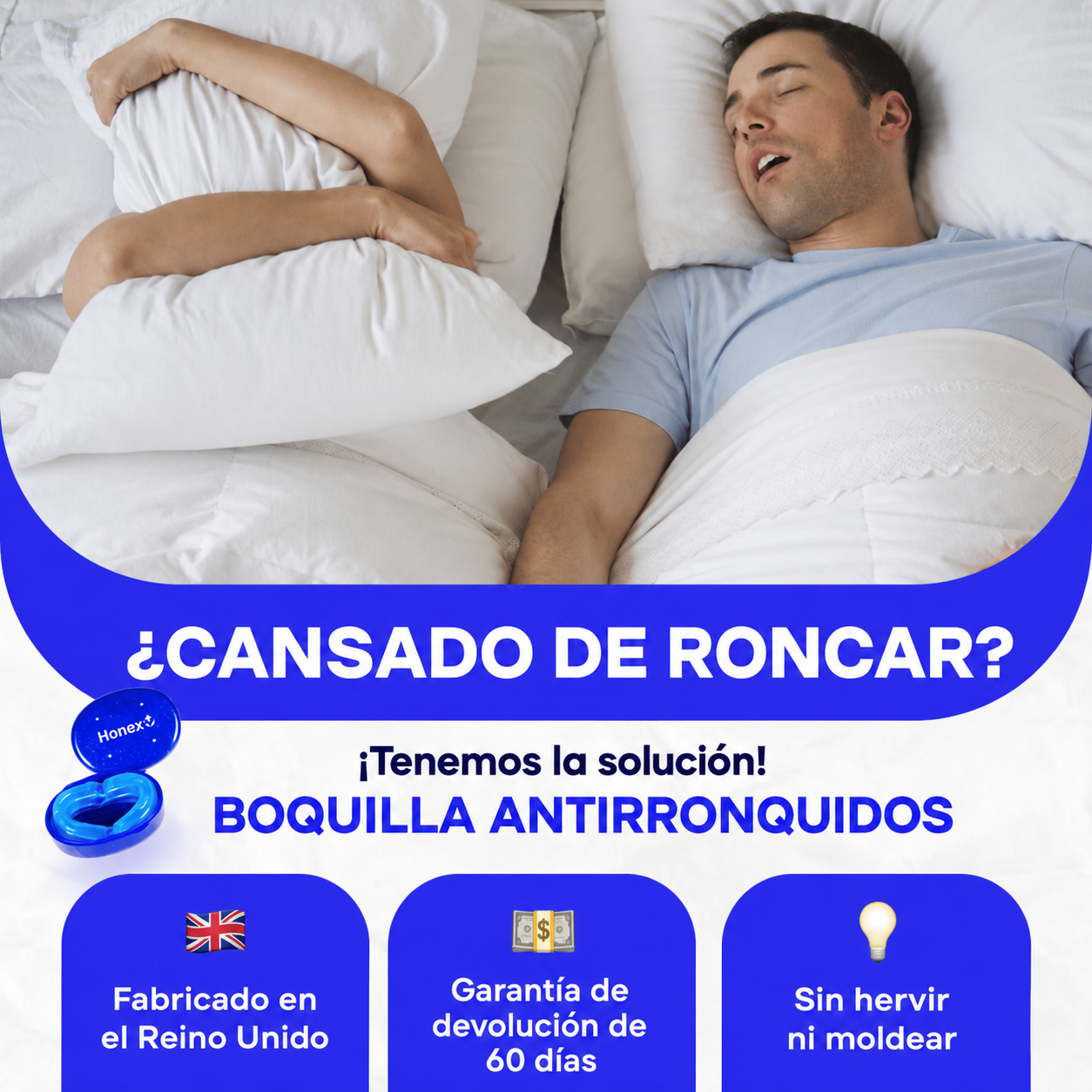 Boquilla antirronquidos Honex