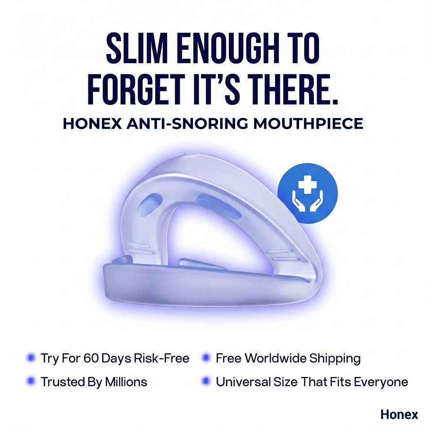 The Quiet Anti-Snoring Mouthpiece (Universal Size)